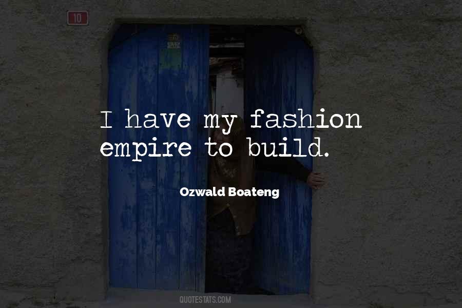 Ozwald Boateng Quotes #579017