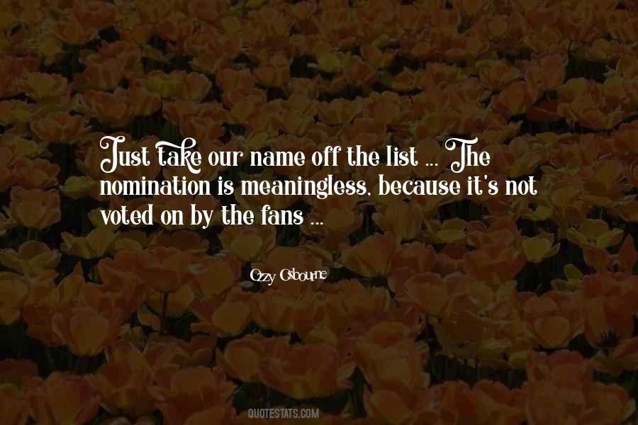 Ozzy Osbourne Quotes #1447460