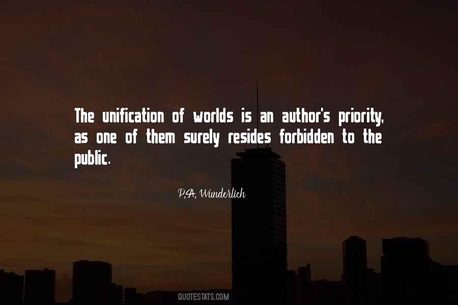P.A. Wunderlich Quotes #9074