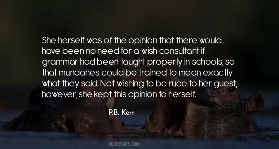 P.B. Kerr Quotes #852332