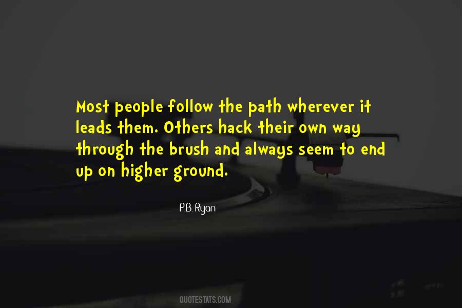 P.B. Ryan Quotes #28911