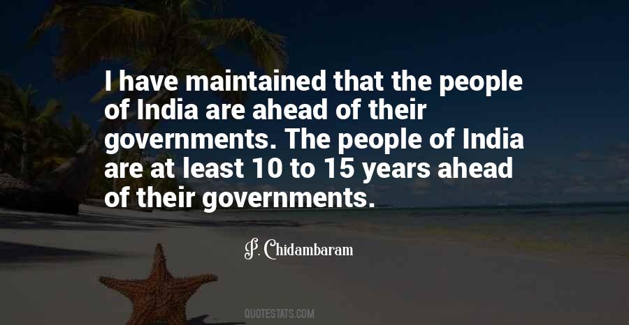 P. Chidambaram Quotes #462062