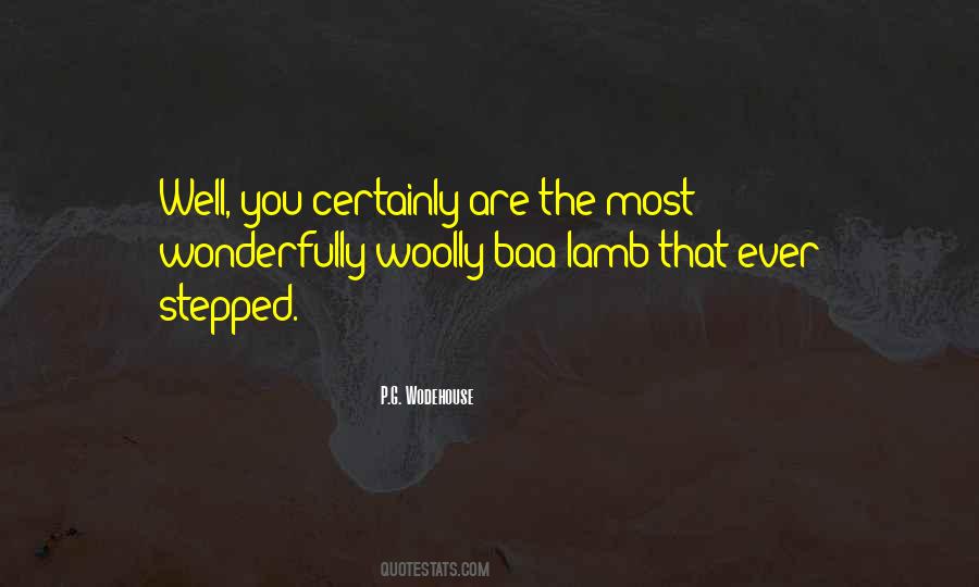 P.G. Wodehouse Quotes #1187313