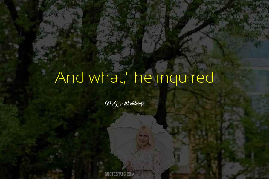 P.G. Wodehouse Quotes #1409283