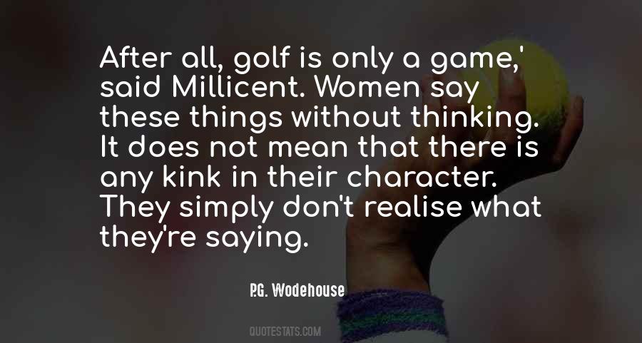 P.G. Wodehouse Quotes #1635832