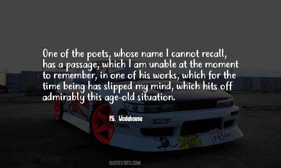 P.G. Wodehouse Quotes #757952