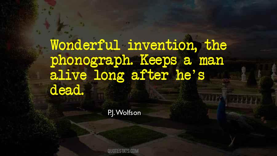 P.J. Wolfson Quotes #1576468 P.J. Wolfson Quotes #1576468