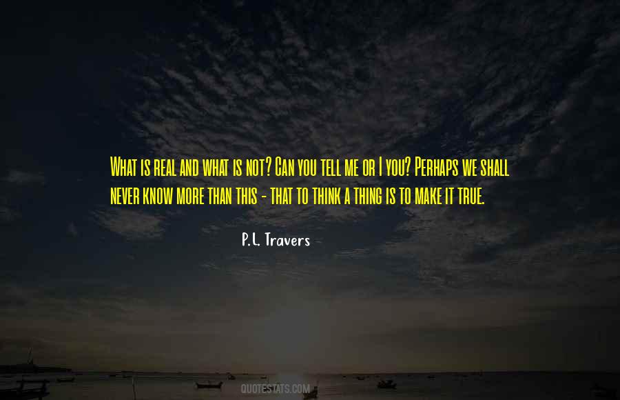 P.L. Travers Quotes #20050