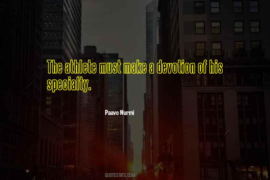 Paavo Nurmi Quotes #226849