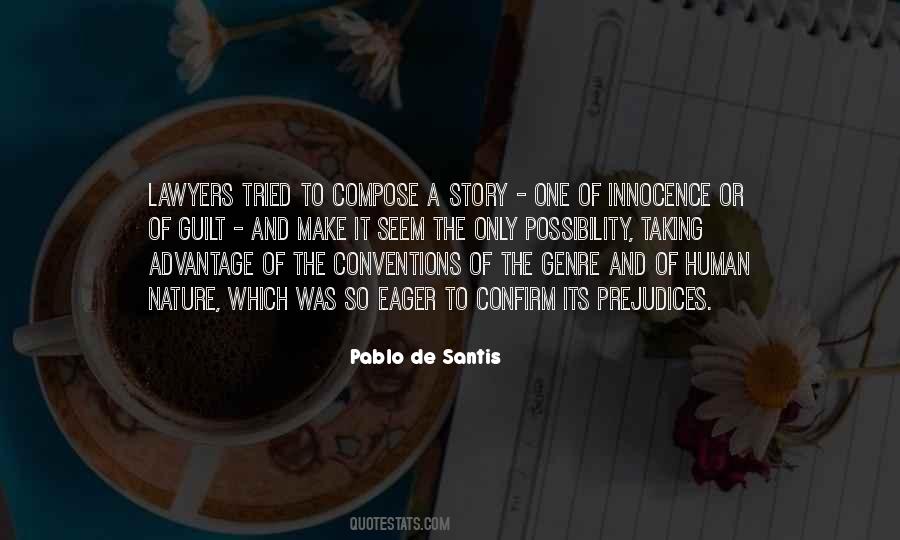 Pablo De Santis Quotes #1036269