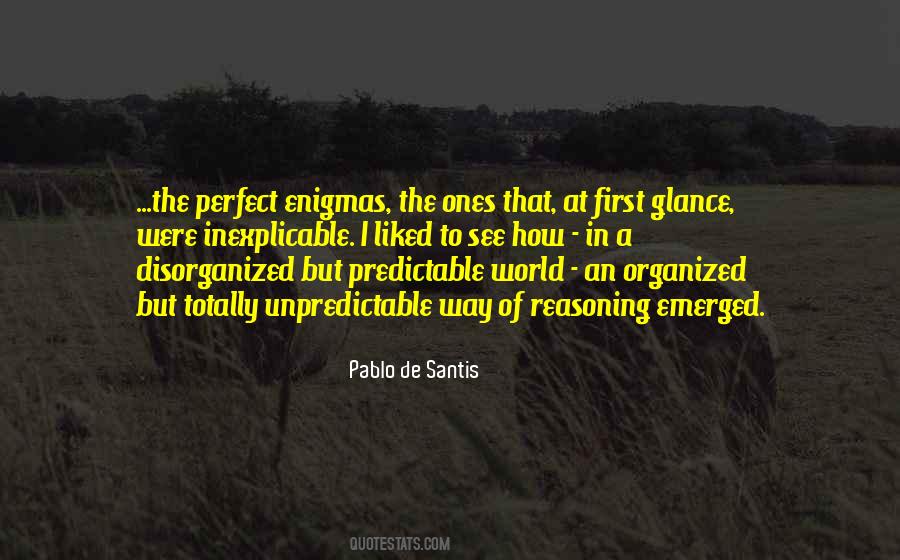 Pablo De Santis Quotes #512272