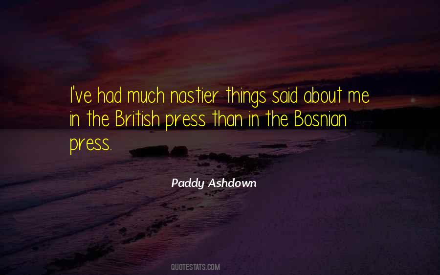 Paddy Ashdown Quotes #809642