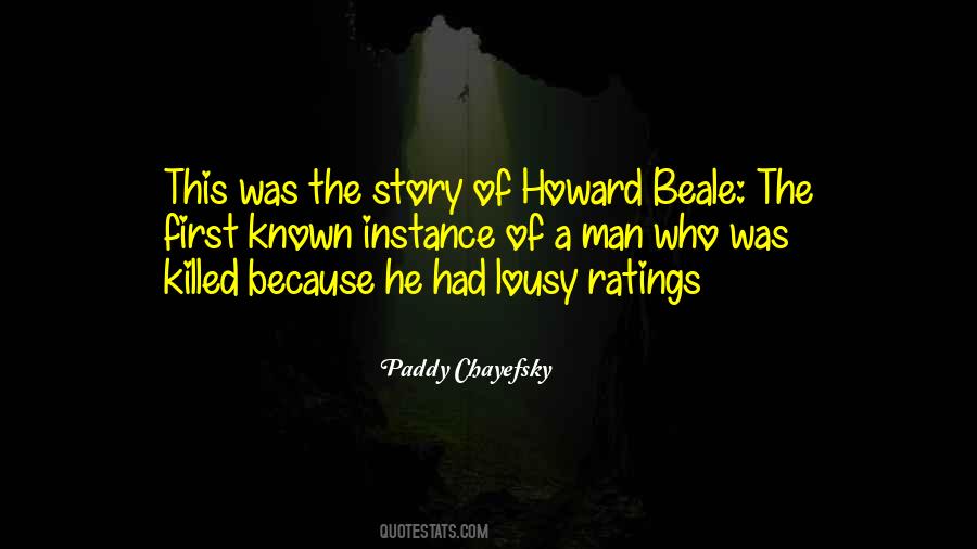 Paddy Chayefsky Quotes #1321377