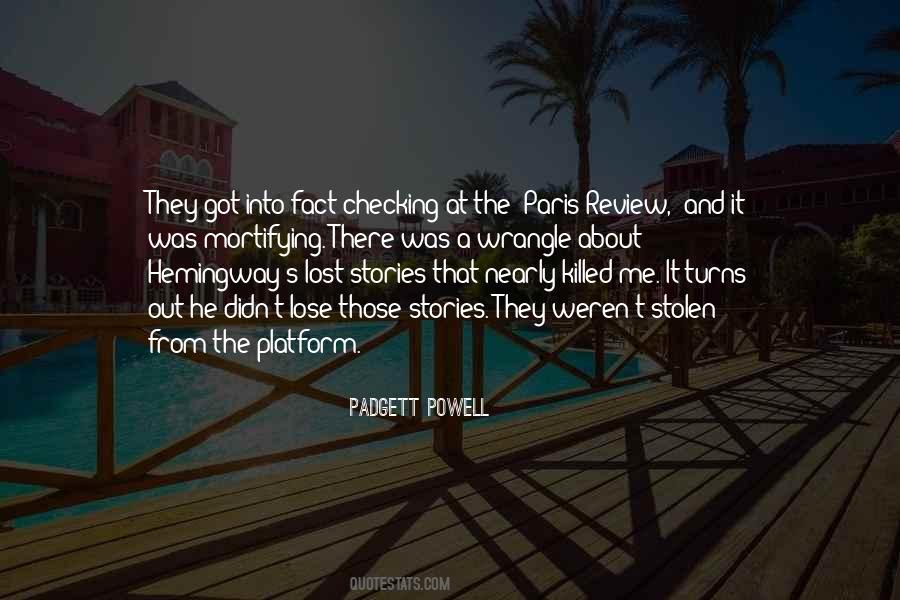 Padgett Powell Quotes #616597