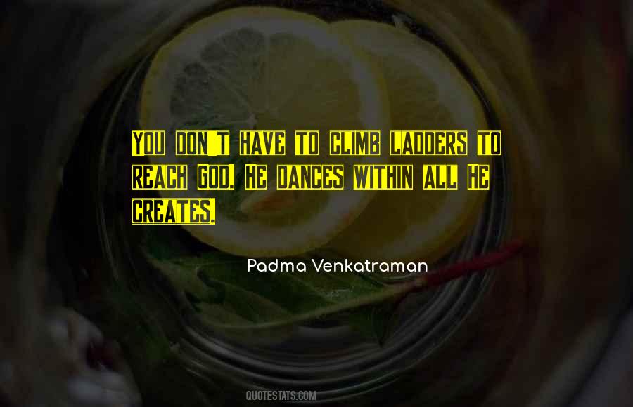 Padma Venkatraman Quotes #269758