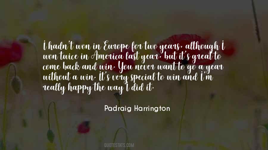 Padraig Harrington Quotes #1435913