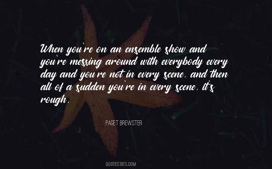 Paget Brewster Quotes #1689970