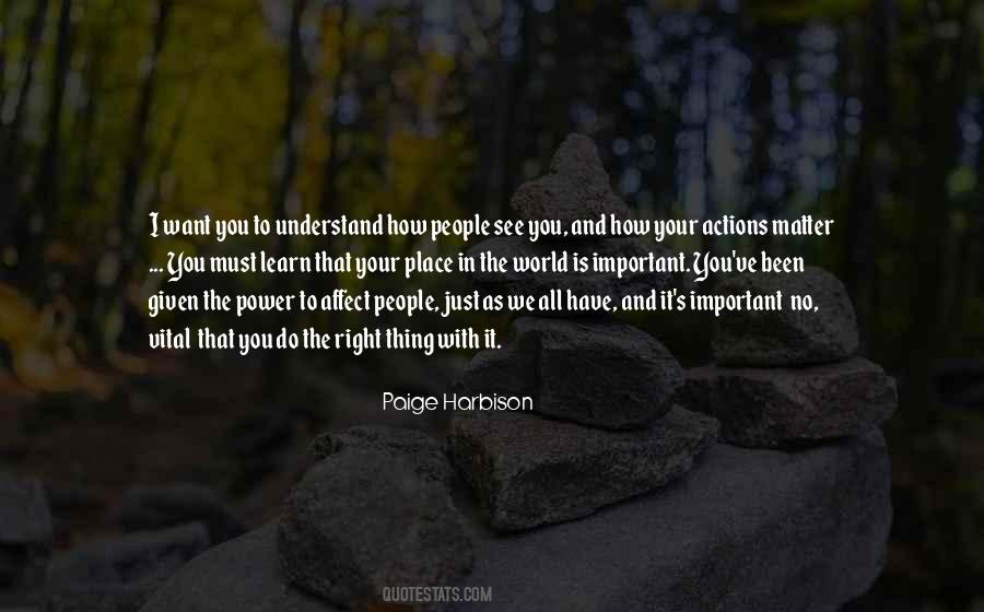 Paige Harbison Quotes #1748826