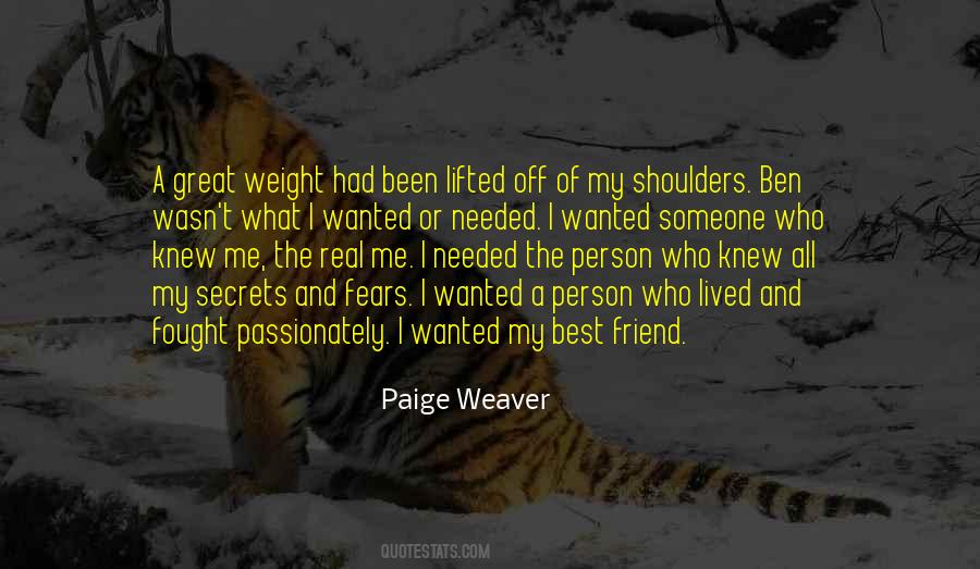 Paige Weaver Quotes #1102238