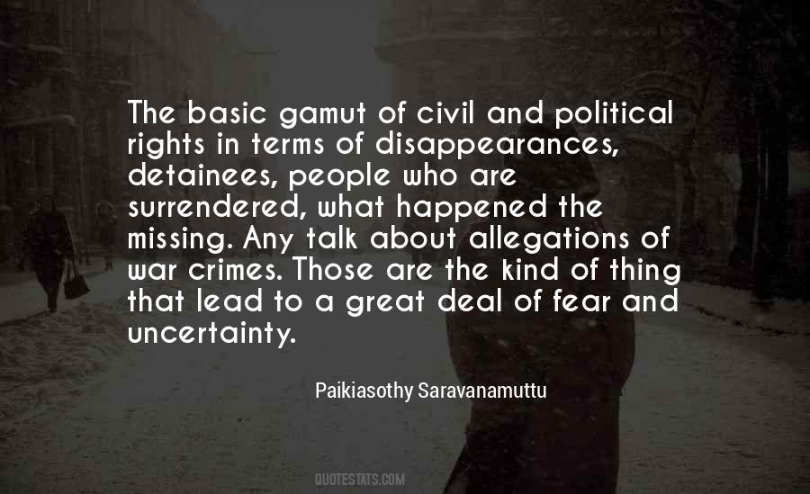 Paikiasothy Saravanamuttu Quotes #362477