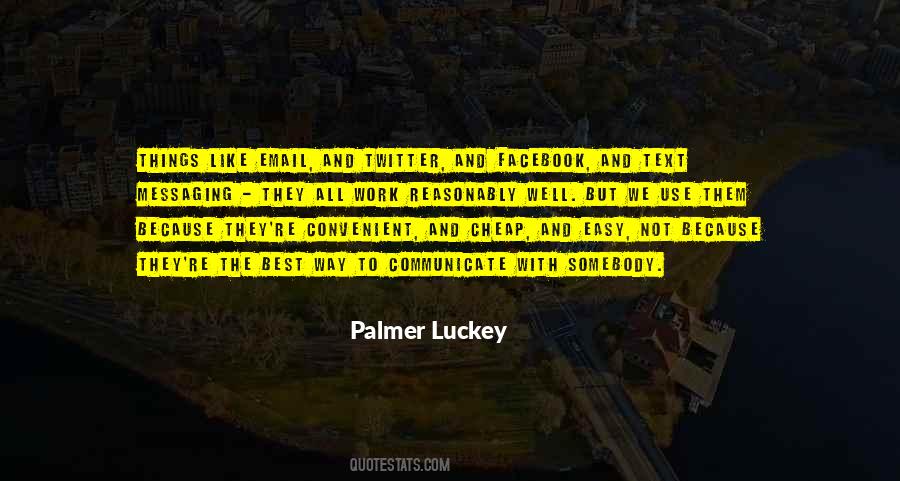 Palmer Luckey Quotes #843460