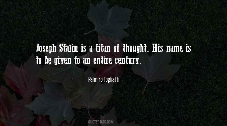 Palmiro Togliatti Quotes #1730355