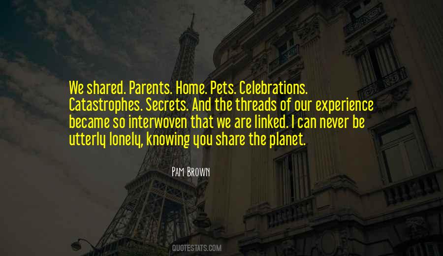 Pam Brown Quotes #1162167