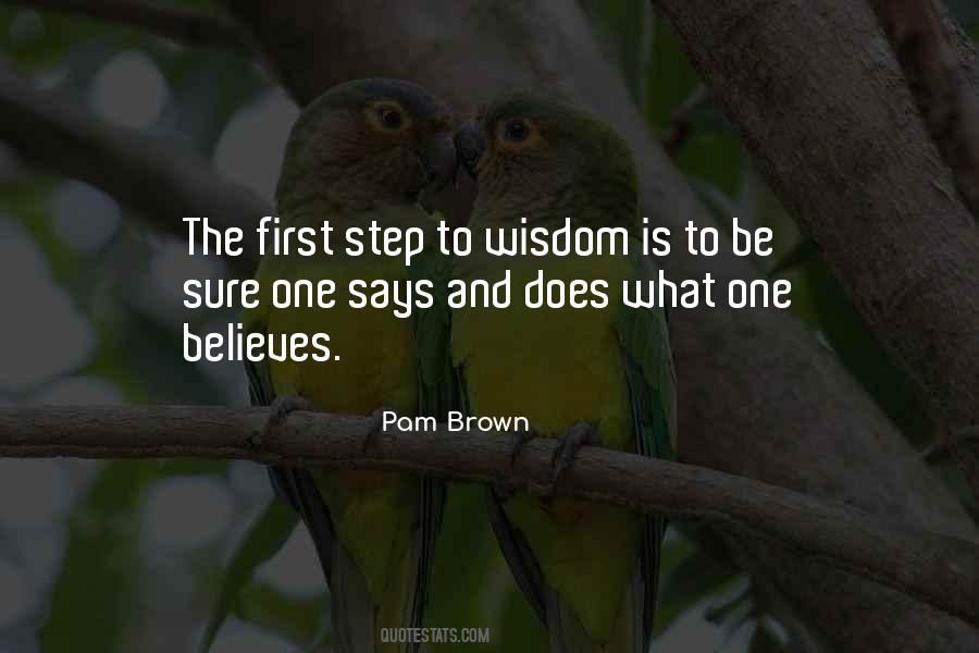 Pam Brown Quotes #1184130