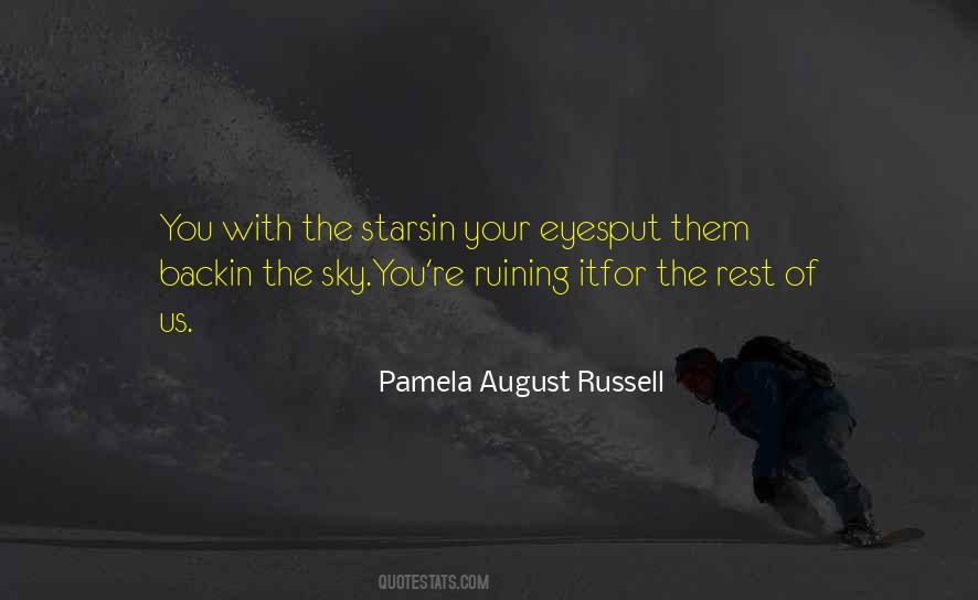 Pamela August Russell Quotes #299715