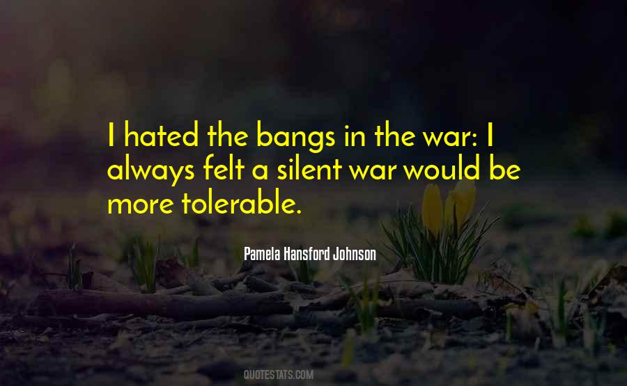 Pamela Hansford Johnson Quotes #822355