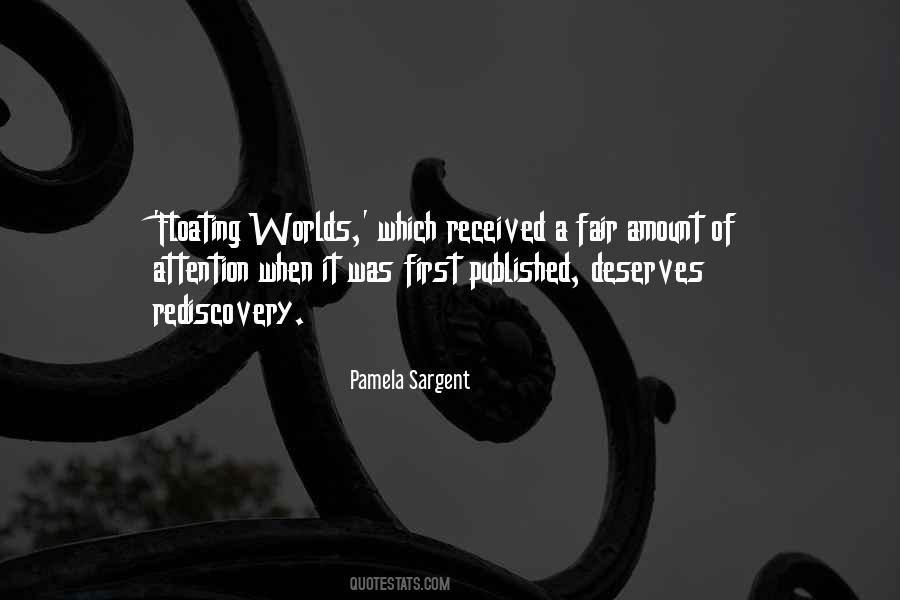 Pamela Sargent Quotes #1713093