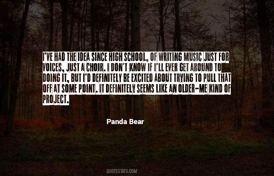 Panda Bear Quotes #1253505