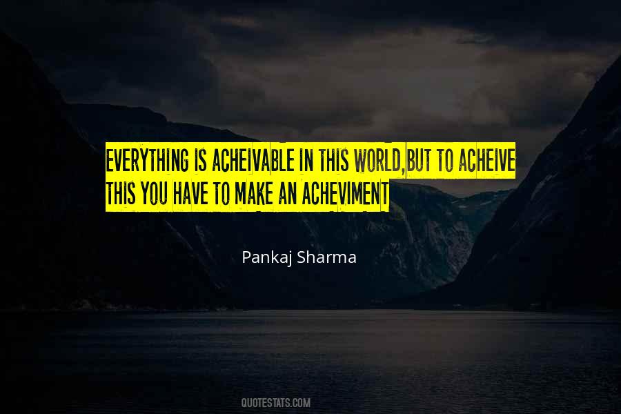 Pankaj Sharma Quotes #191900