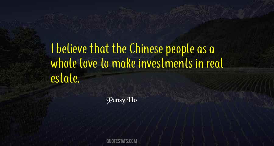 Pansy Ho Quotes #895280