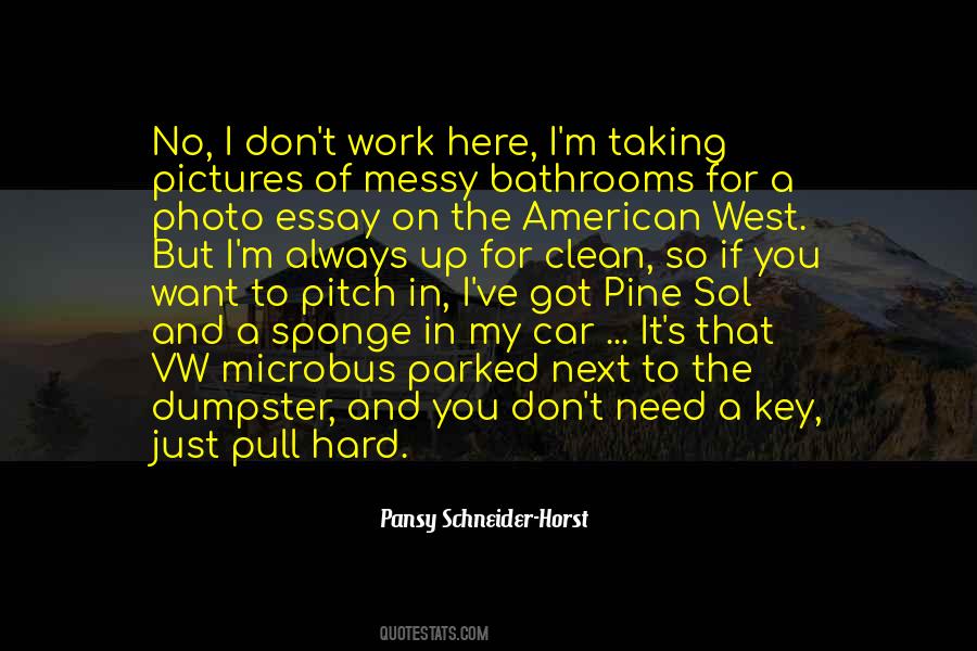 Pansy Schneider-Horst Quotes #544079