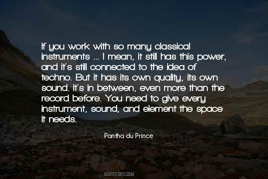 Pantha Du Prince Quotes #978487