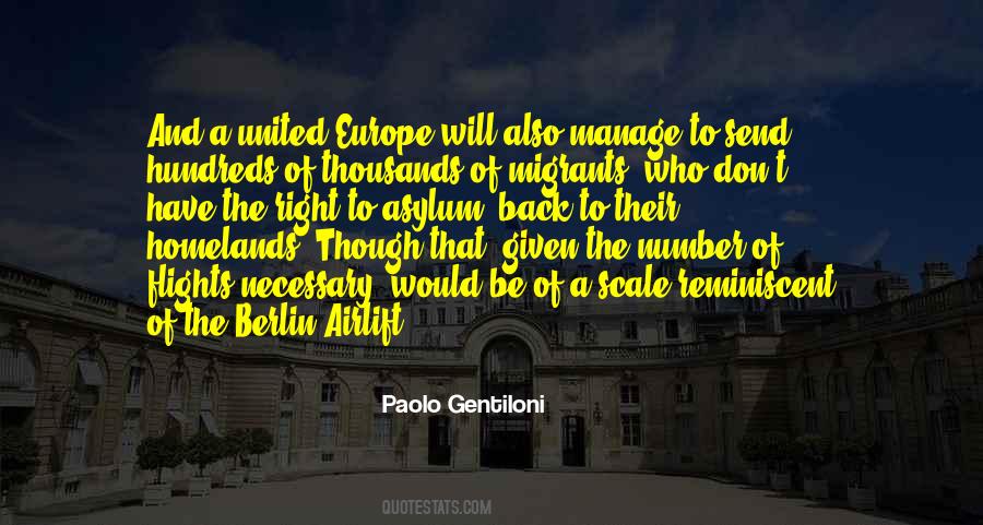 Paolo Gentiloni Quotes #502333