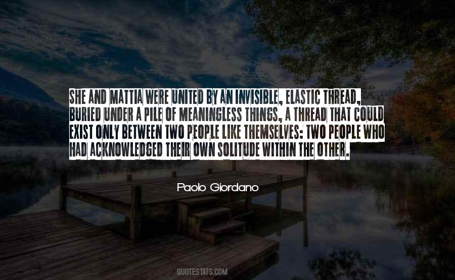 Paolo Giordano Quotes #1243309