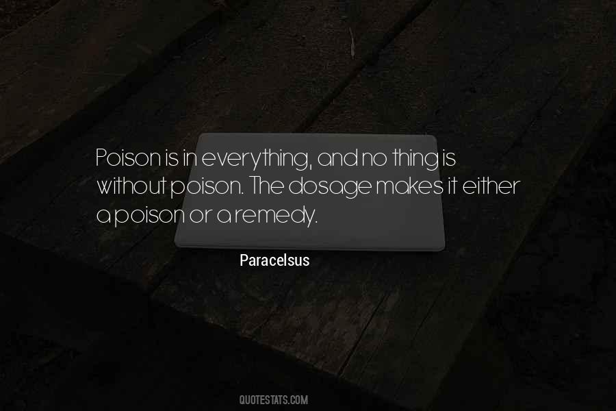 Paracelsus Quotes #1543086