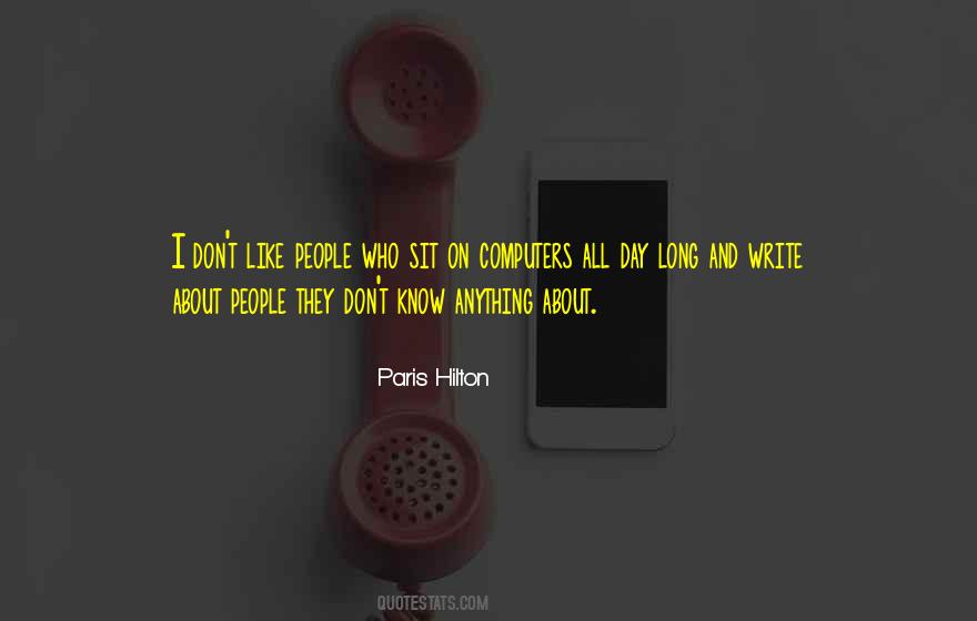Paris Hilton Quotes #1439022