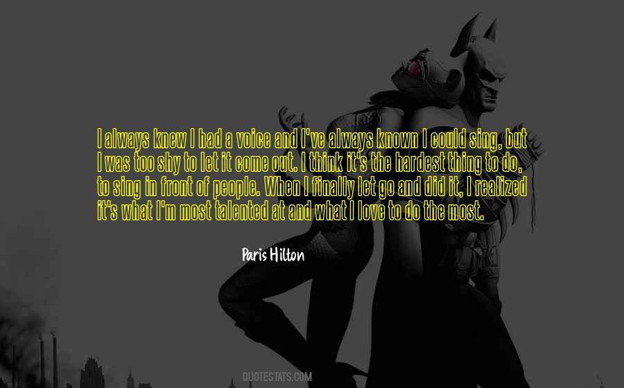 Paris Hilton Quotes #1465750