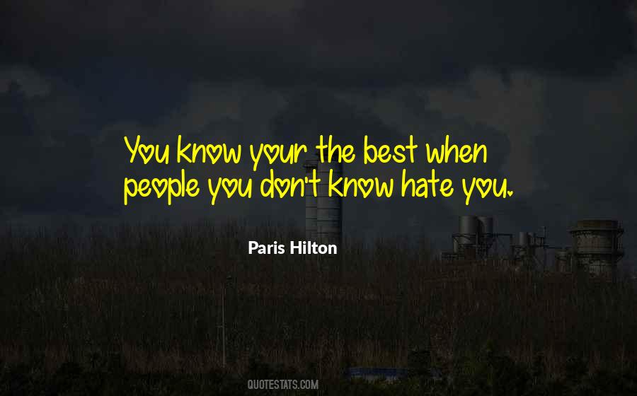 Paris Hilton Quotes #1809322