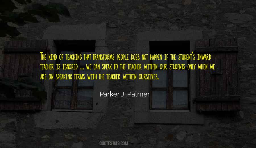 Parker J. Palmer Quotes #1648210