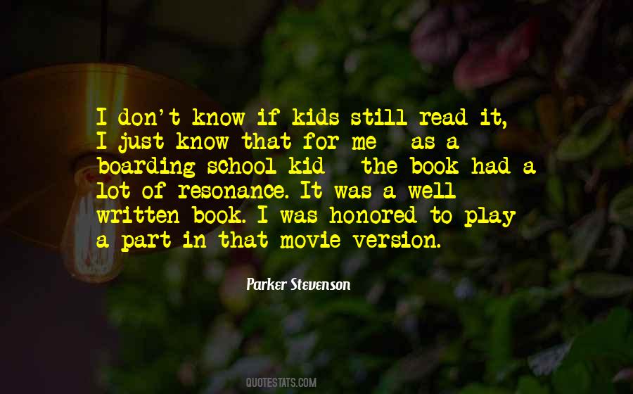 Parker Stevenson Quotes #35949