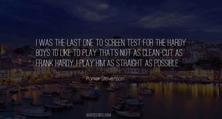 Parker Stevenson Quotes #989138