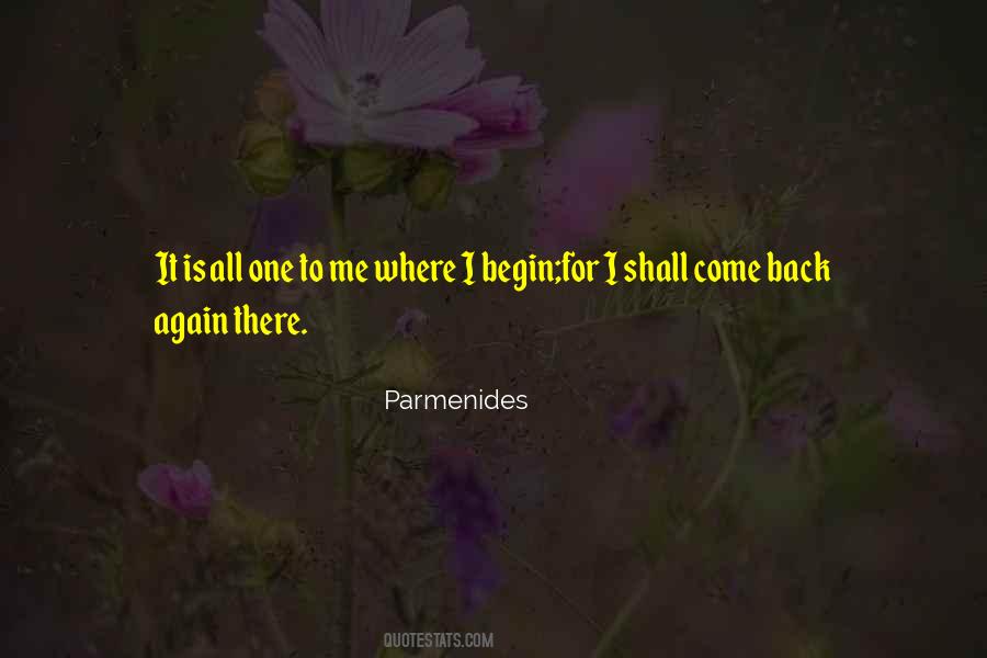 Parmenides Quotes #276453