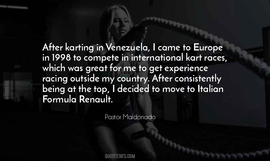 Pastor Maldonado Quotes #1279962