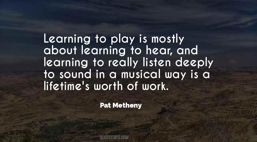 Pat Metheny Quotes #1298420