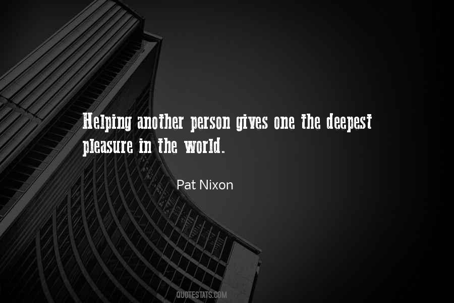 Pat Nixon Quotes #1614927