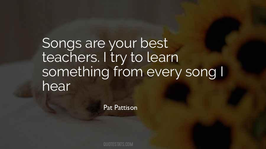 Pat Pattison Quotes #1678659